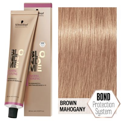 BM22 BLONDME PASTEL TONING - BROWN MAHOGANY