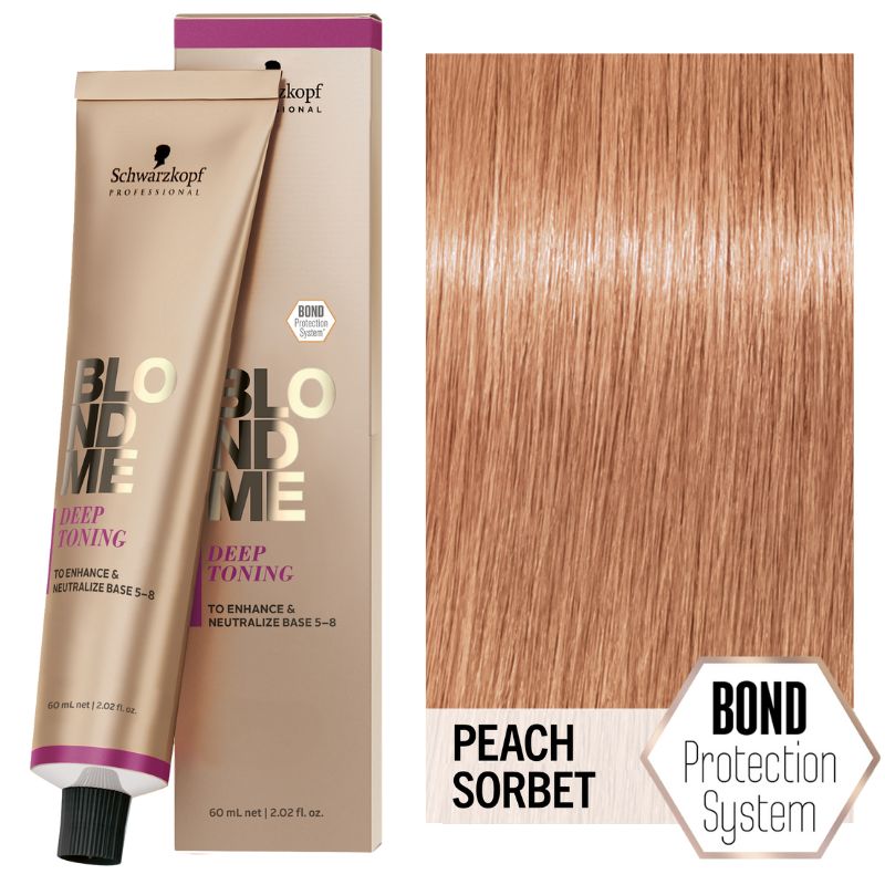 BM22 BLONDME DEEP TONING - PEACH SORBET
