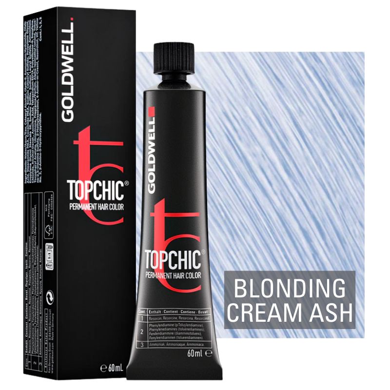 GOLDWELL TOPCHIC TUBE BLONDING CREAM ASH 60ml