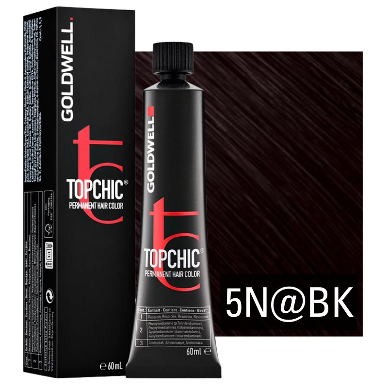 GOLDWELL TOPCHIC TUBE 5N@BK 60ml