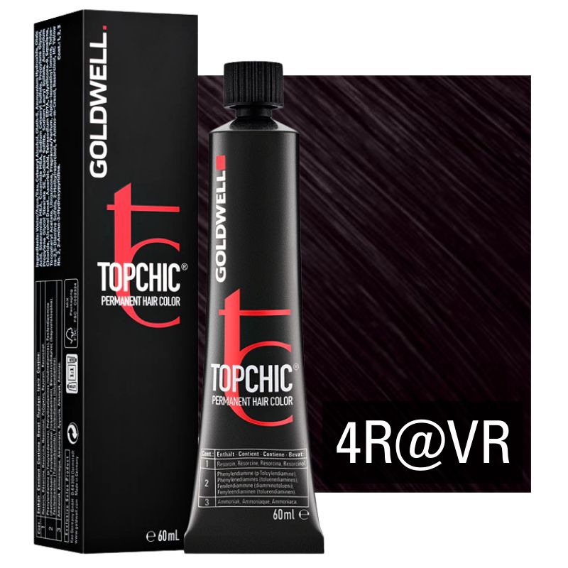 GOLDWELL TOPCHIC TUBE 4R@VR 60ml