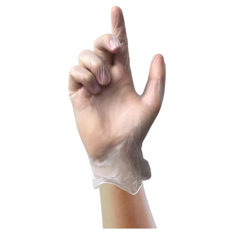 VINYL POWDER FREE GLOVES - MEDIUM