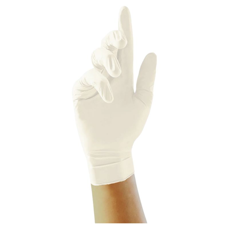 LATEX POWDER FREE GLOVES - MEDIUM