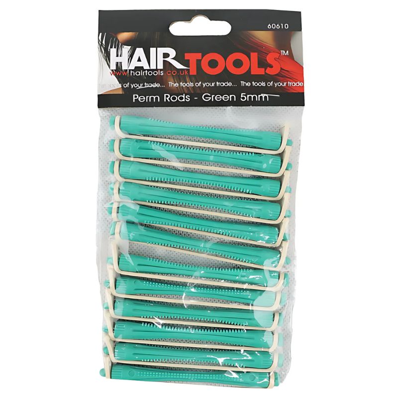 PERM RODS - GREEN 5MM (12 PK)