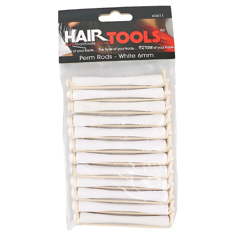 PERM RODS - WHITE 6MM (12 PK)