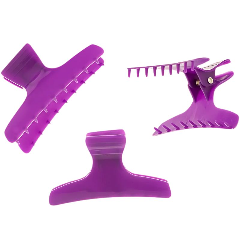 BUTTERFLY CLAMPS LARGE PURPLE