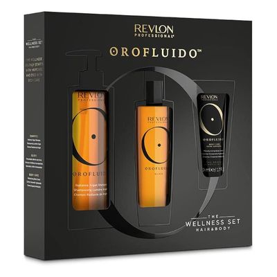 OROFLUIDO PACK - ELIXIR, SHAMPOO AND BODY CREAM