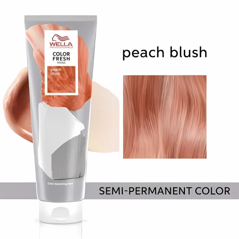WELLA COLOR FRESH MASK - PEACH BLUSH 150ML