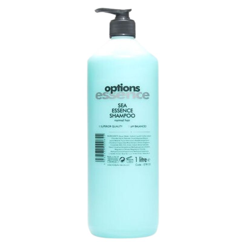 OPTIONS ESSENCE SEA ESSENCE SHAMPOO WITH PUMP 1000ML