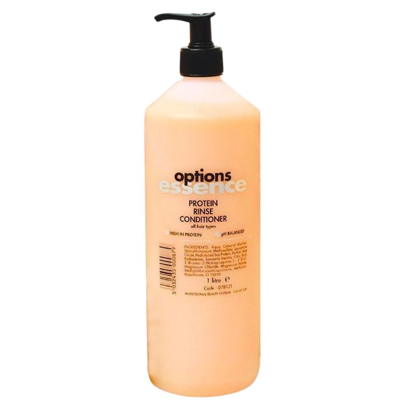 OPTIONS ESSENCE PROTEIN RINSE CONDITIONER WITH PUMP 1000ML