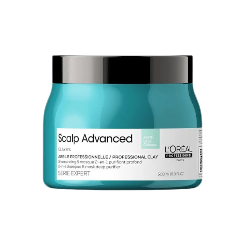 SCALP ADVANCED ANTI-OILINESS PURIFIER CLAY MASK 500ML