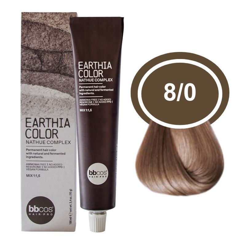 BBCOS EARTHIA COLOR 8/0 100ML