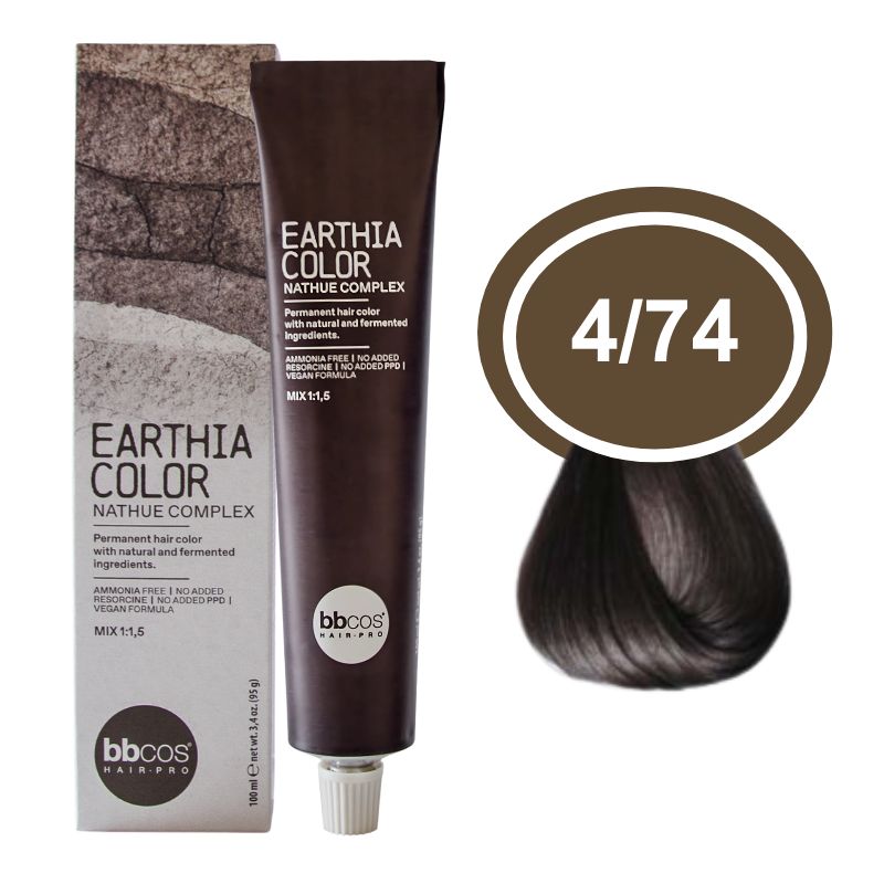 BBCOS EARTHIA COLOR 4/74 100ML