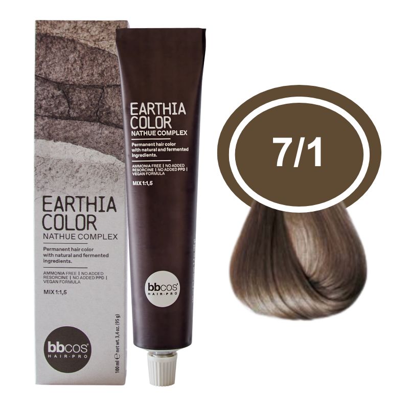 BBCOS EARTHIA COLOR 7/1 100ML