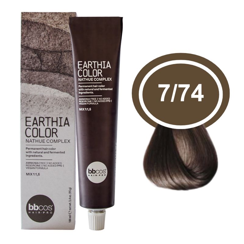 BBCOS EARTHIA COLOR 7/74 100ML