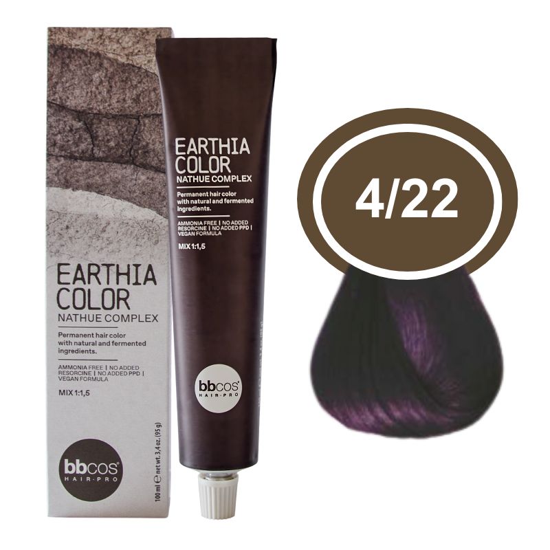 BBCOS EARTHIA COLOR 4/22 100ML
