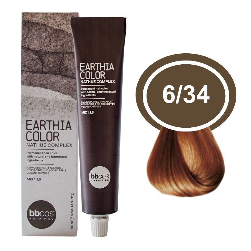 BBCOS EARTHIA COLOR 6/34 100ML