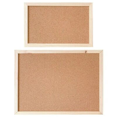 Durable Cork Wood Wall Hanging Message Bulletin Board Frame Notice Note Memo Board For Home Office Shop School Photo Background