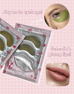Collagen Cherry Eye &amp; Lip Mask Combo