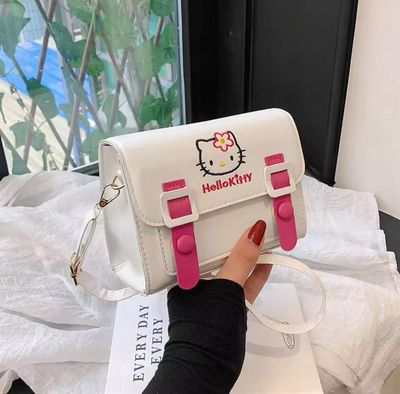 Hello Kitty Pink &amp; White Shoulder Bag