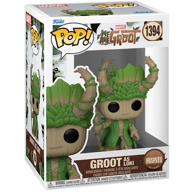 Funko Pop! Marvel We are Groot - Groot as Loki 1394