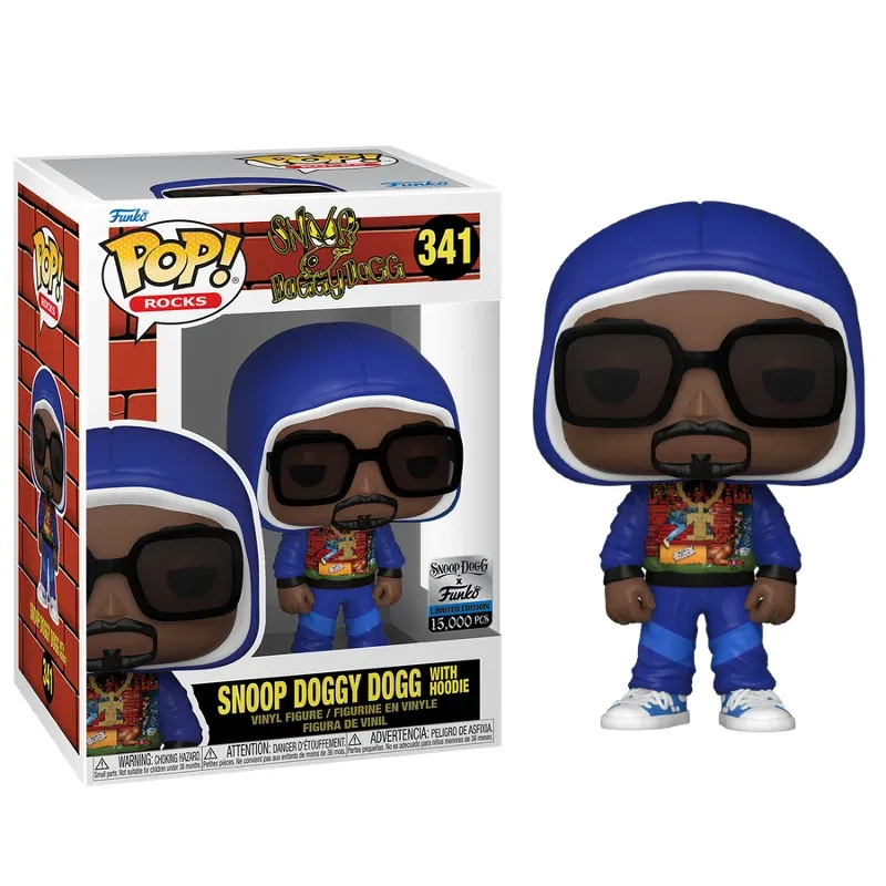 Funko POP! Rocks - Snoop Doggy Dogg with Hoodie 341 Limited Edition