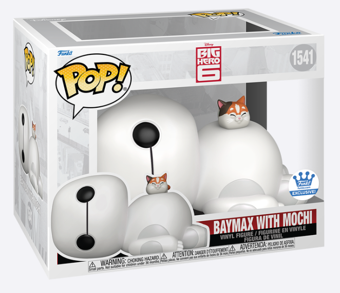 Funko POP! Big Hero 6 - Baymax with Mochi 1541 Exclusive