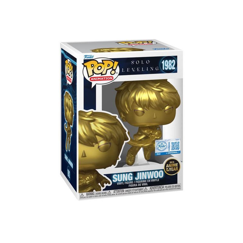 Funko POP! Solo Leveling - Jinwoo (Gold) 1982 *Exclusive*
