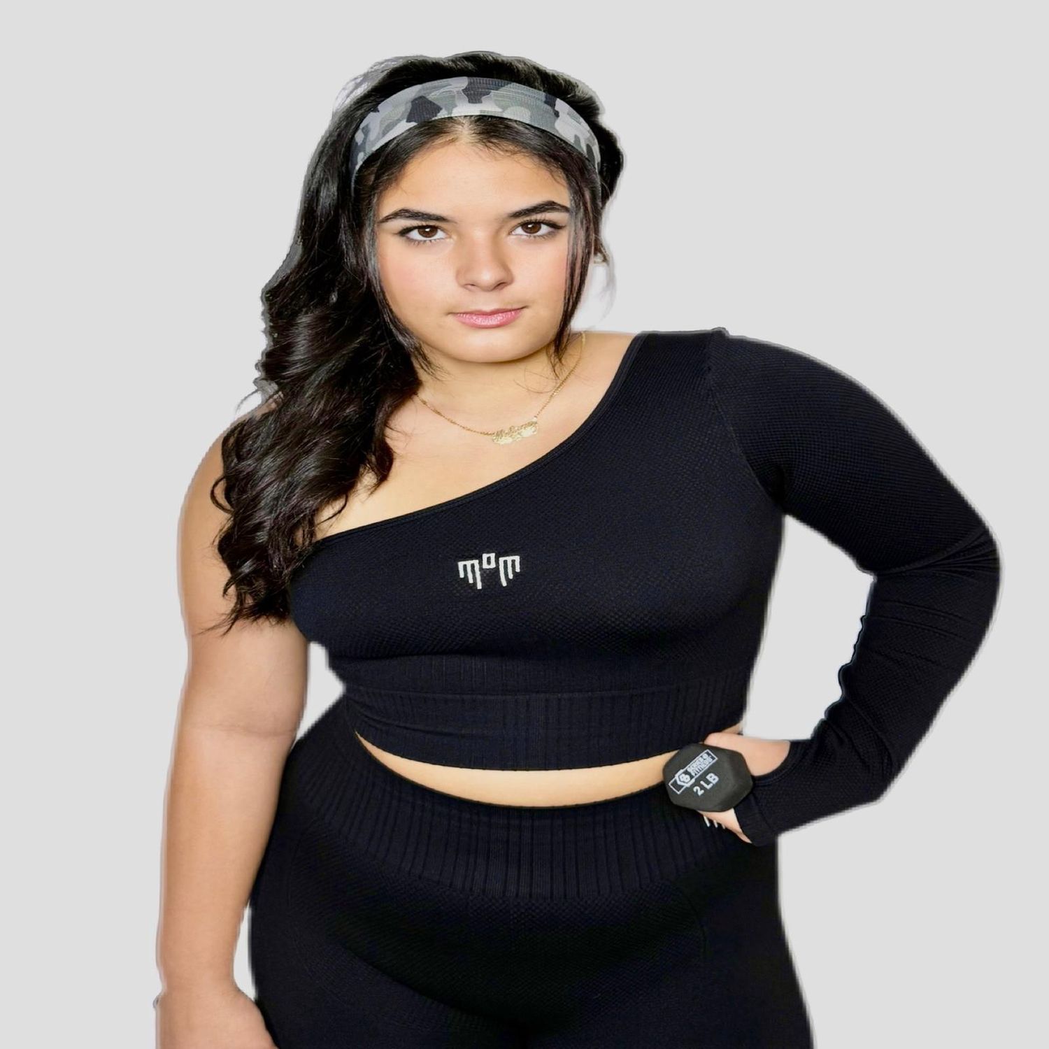 Bombay top asimetrico nylon ls