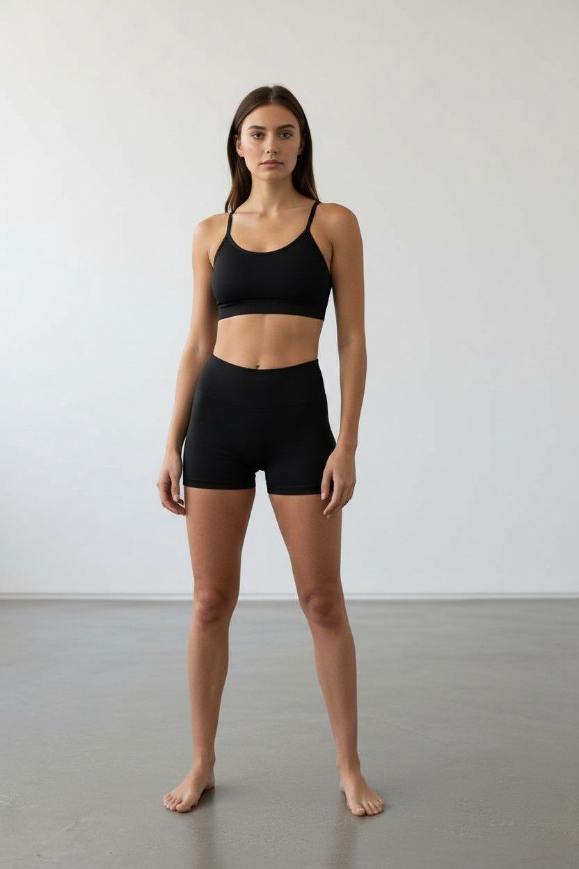 CORAL SHORT, COLOR: BLACK, SIZE: SMALL, TYPE: WOMEN