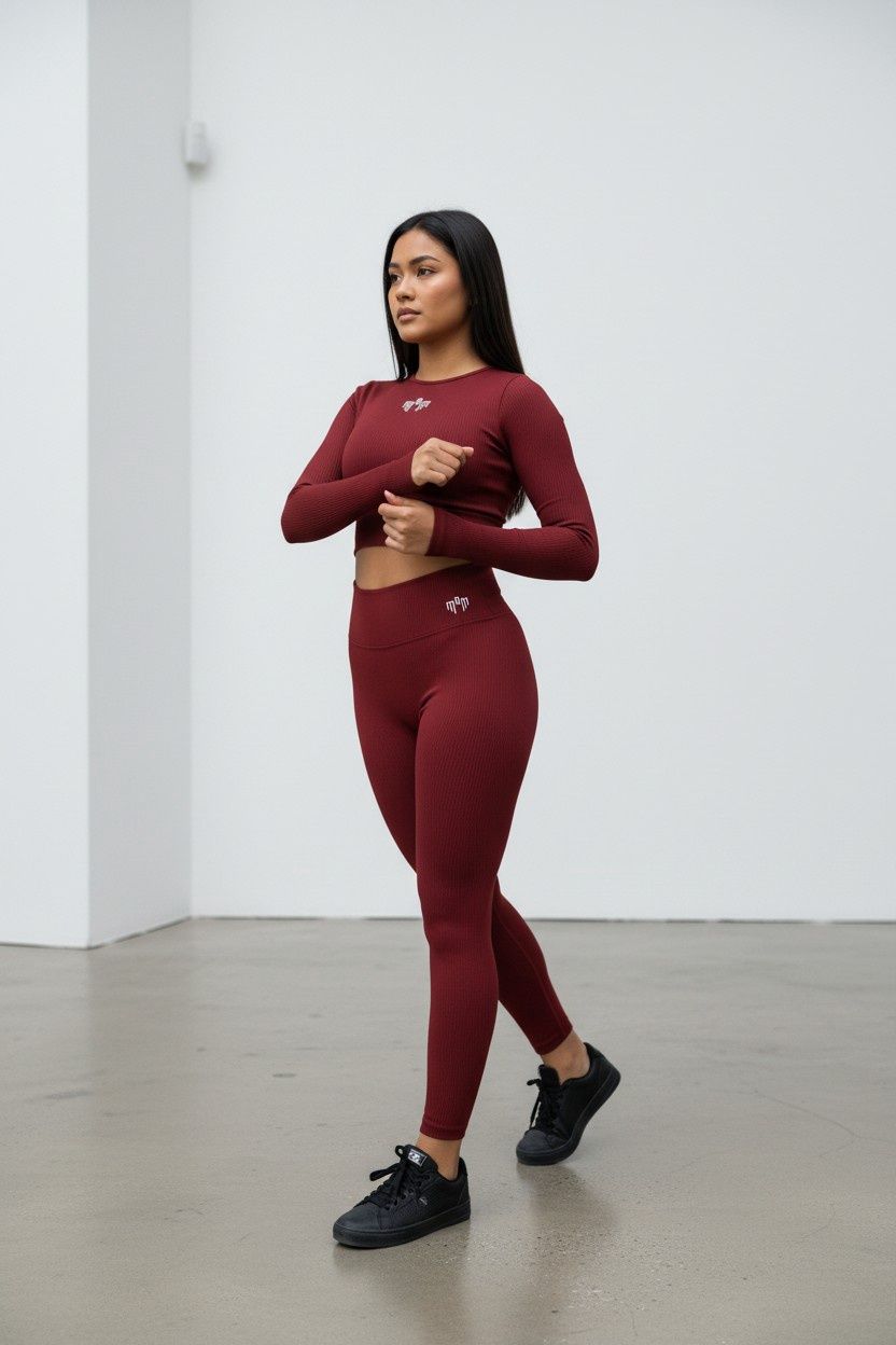 QUEEN MORLEY TOP, COLOR: GRANATE, SIZE: LARGE, TYPE: WOMEN