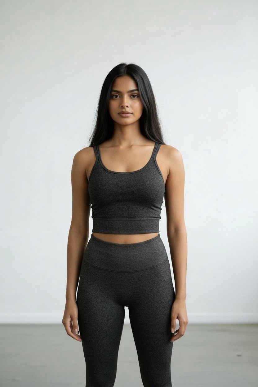 CORAL TOP, COLOR: BLACK, SIZE: MEDIUM, TYPE: WOMEN