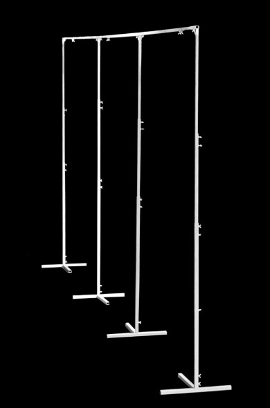 White Backdrop stand