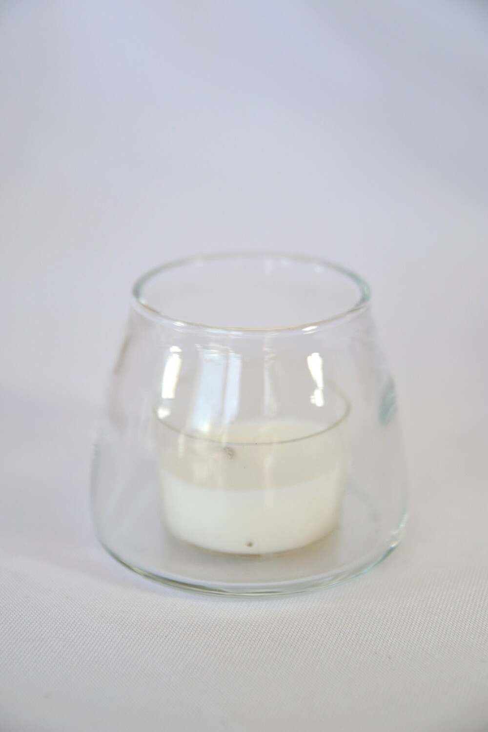 ​Half Hour glass tealight holder