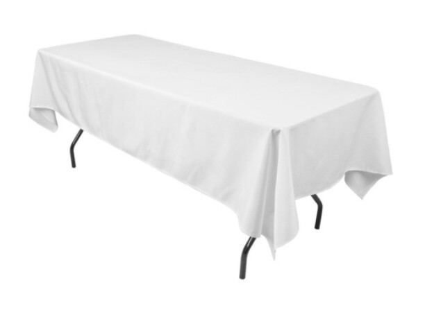 White Tablecloth - Rectangle