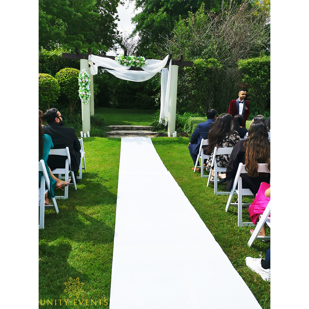 White Stage carpet / Aisle carpet