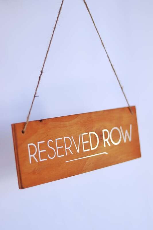 ​Reserved row