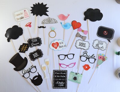Photo Booth props