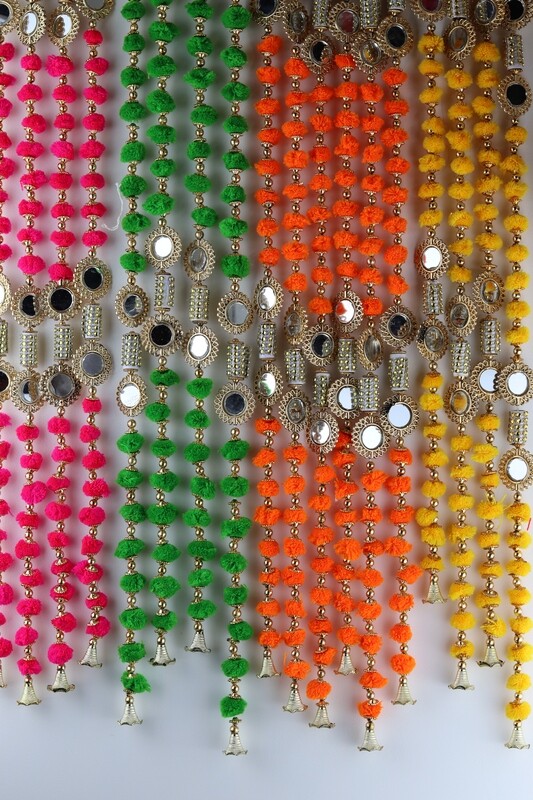 Pompom Thoran with mirrors