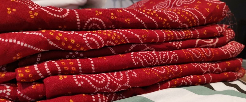 Coloured Draping fabrics