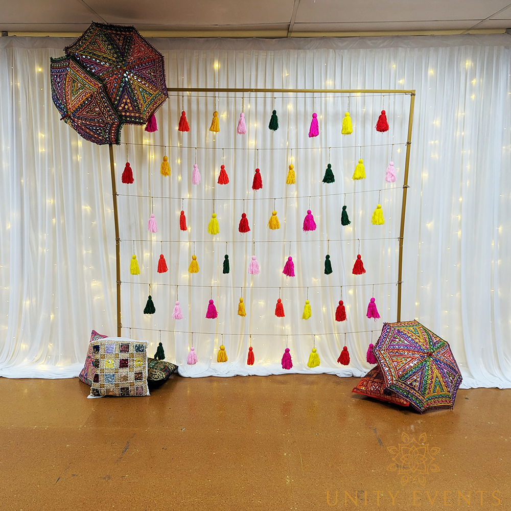 Colourful tassels 