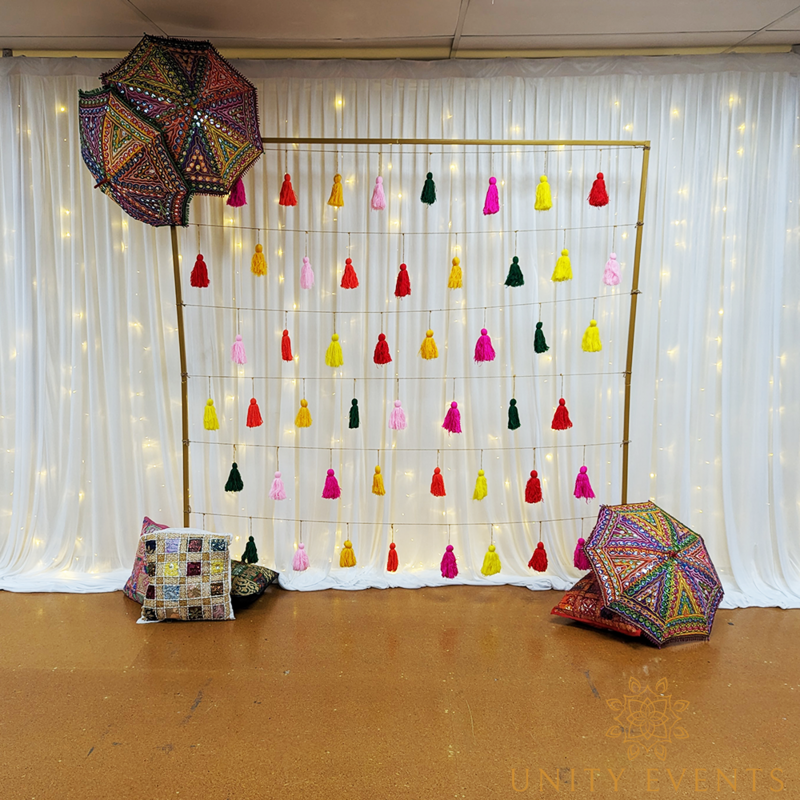 Colourful tassels 