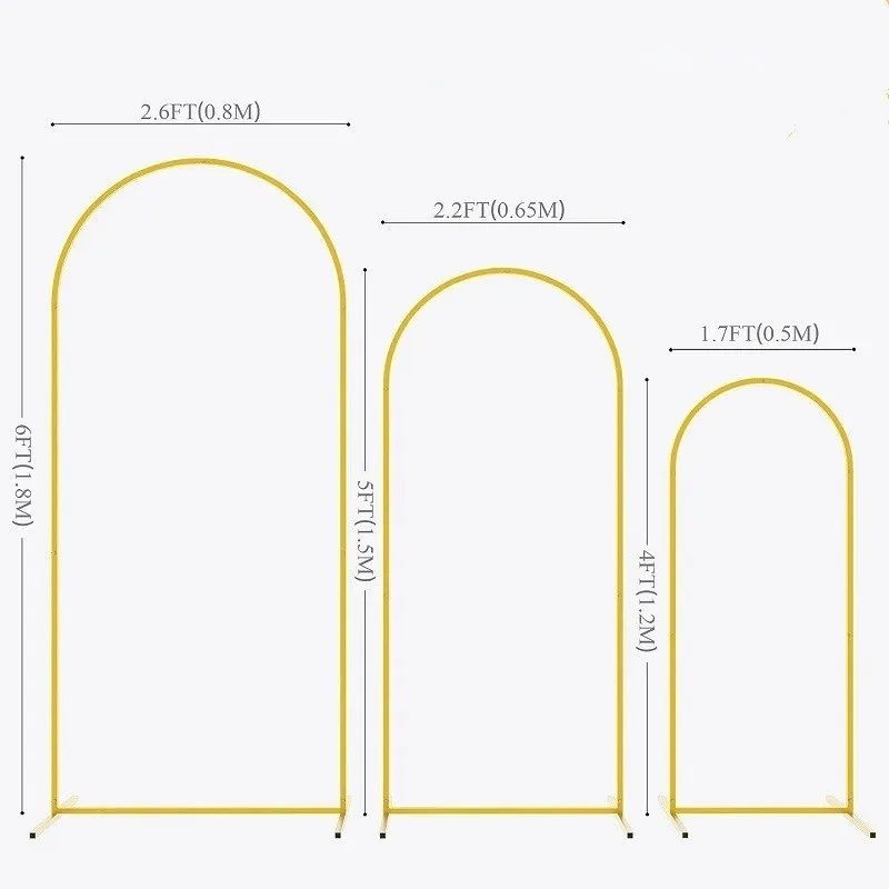 Arch frame set