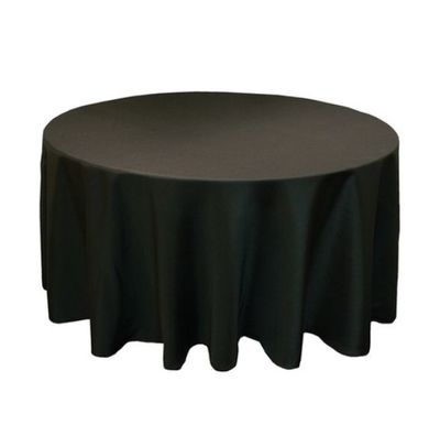 Black Tablecloth - Round
