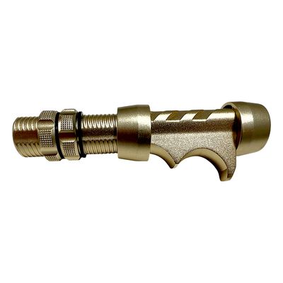 Gold Double-Locking Aluminum Casting Reel Seat