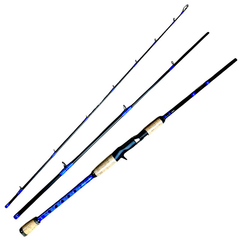 7'0" | 6-12 lb. | 1/8 - 3/8 oz. | Fast Action | Light Power | 3 Piece