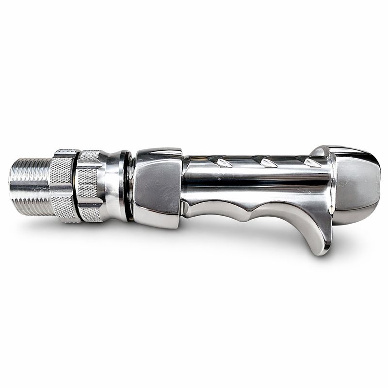 Polished Silver Aluminum Casting Reel Seat