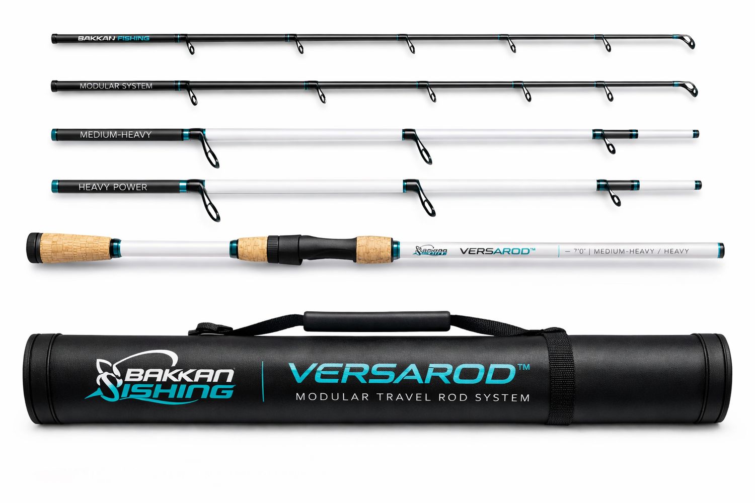 Bakkan VersaRod™ Modular Travel Fishing Rod