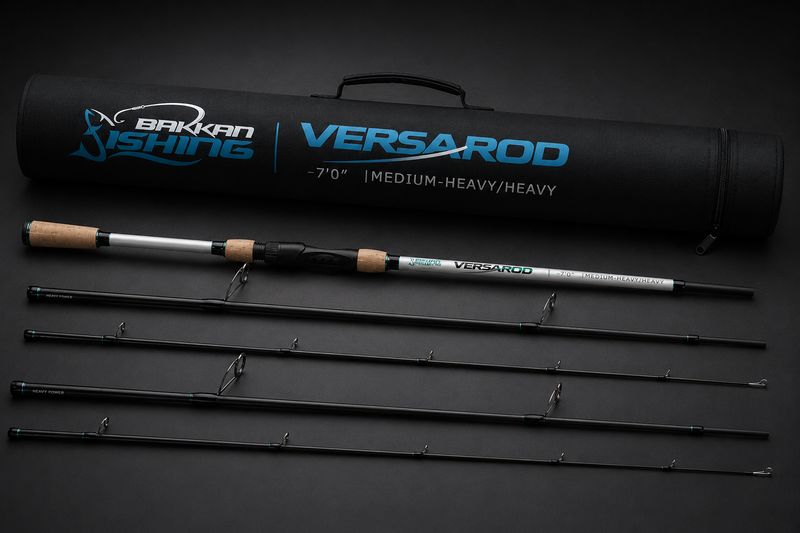 Bakkan VersaRod™ Modular Travel Fishing Rod