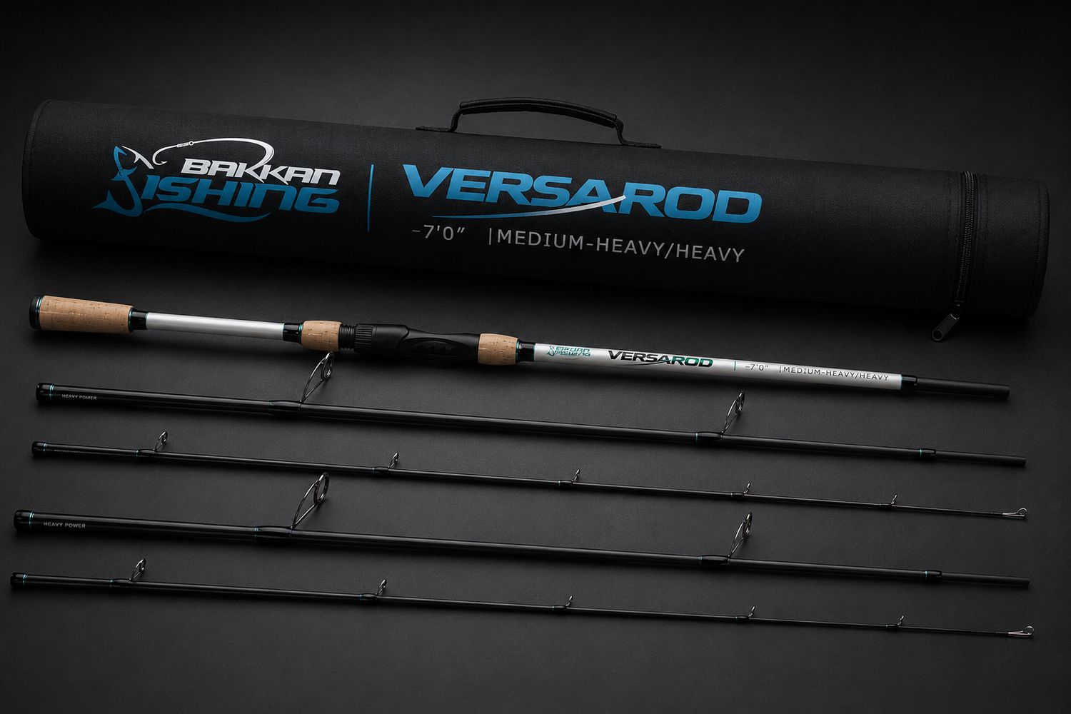 Bakkan VersaRod™ Modular Travel Fishing Rod
